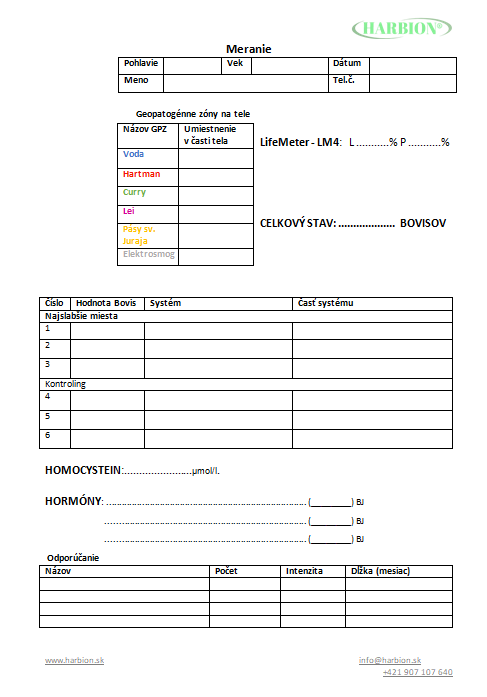 Harbion Bovis biometer